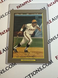 Postal autógrafa firmada por Willie Stargell certificado de autenticidad por Pérez Steele Great Moments - Imagen 1 de 4