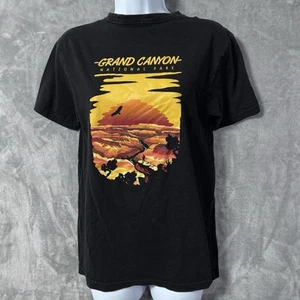 Grand Canyon National Park T-Shirt Black Size Small Eagle Sunset Graphic - Picture 1 of 6