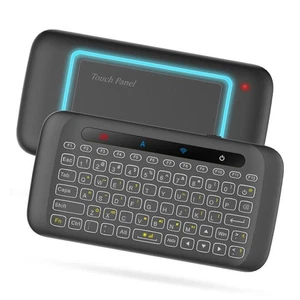 1x(2.4GHz Tastiera Retroilluminazione Air Mouse Telecomando Touchpad4443 - Foto 1 di 7