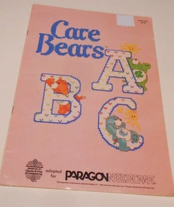 Care Bears ABC Counted Cross Stitch Pattern Book by Paragon Needlecraft #5109 - Picture 1 of 4