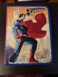 SUPERMAN PORTFOLIO Dokumentenmappe selten 9” x 12” - Bild 1 von 5