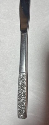 Cuchillo de acero inoxidable vintage FRAGRANT ROSE de ROGERS Stanley Roberts Foto 1 de 4