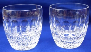 Waterford Colleen (2) Old Fashioned Whiskey Glasses, 3 3/8" More Available (S42) - Picture 1 of 10