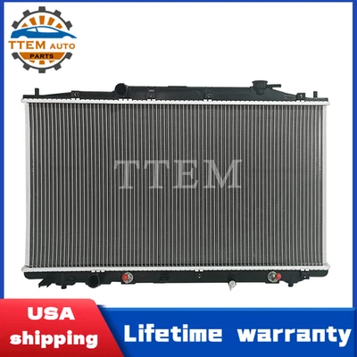 For 2008 13-2014 Honda Accord Crosstour 3.5L Aluminum Core Cooling Radiator 2989 - Image 1 of 4
