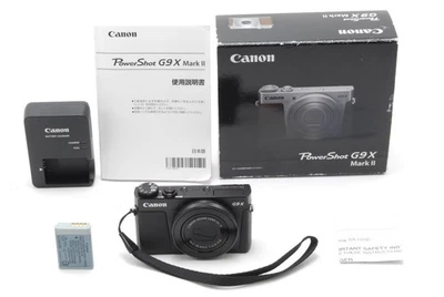 [ TOP MINT ] Canon Powershot G9X Mark II 20.1MP Black Digital Camera From JAPAN - Image 1 of 4