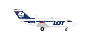 LOTE Herpa Polish Airlines Yakovlev Yak-40 - SP-GEA escala 1/200 - Imagen 1 de 5