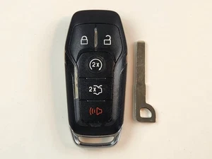 ORIGINAL LINCOLN 13-20 OEM SMART KEY LESS ENTRY REMOTE FOB UNCUT BLANK 5-BUTTON - Picture 1 of 15