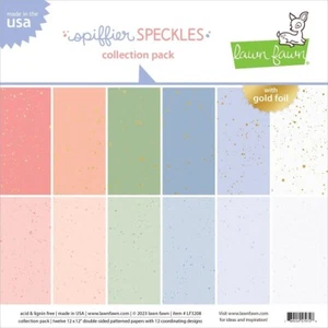Lawn Fawn Collection Kit 12"X12"-Spiffier Speckles Card Making Scrapbooking NEW - Picture 1 of 1
