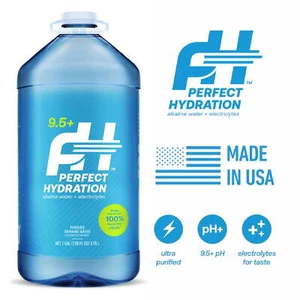 Perfect Hydration 9.5+ pH Alkaline Drinking Water, Electrolyte Minerals, 4 ct - Picture 1 of 7