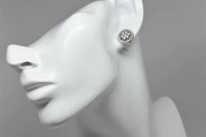 14K Gold Diamond Earrrings 7.31g RG0190 - Picture 1 of 5