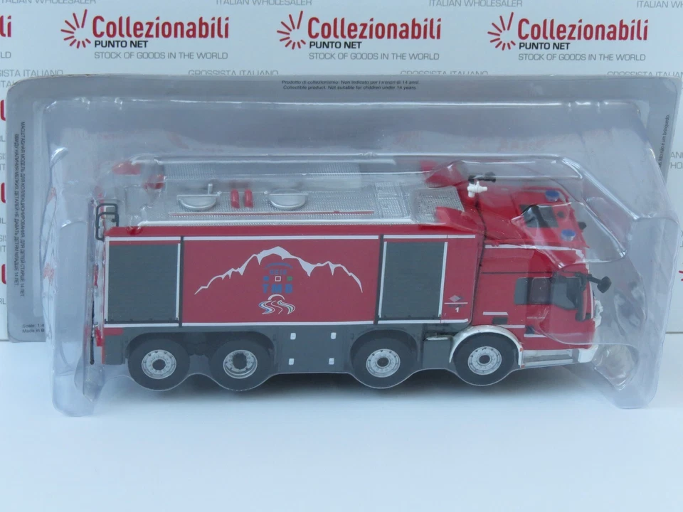 DIE-CAST 1:43 POMPIERI VEICOLO SPECIALE BAI MAN TGS - ITALIA / FRANCIA 2013 #03 - Immagine 1 di 1
