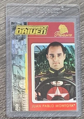 2007 PP Premium "Performance Driven" #PD12 JUAN PABLO MONTOYA Racing 🏁NASCAR🏁 - Image 1 of 2