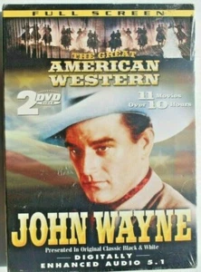 New & Sealed -The Great American Western: John Wayne (DVD, 2003, 2-Disc Set) - Picture 1 of 2