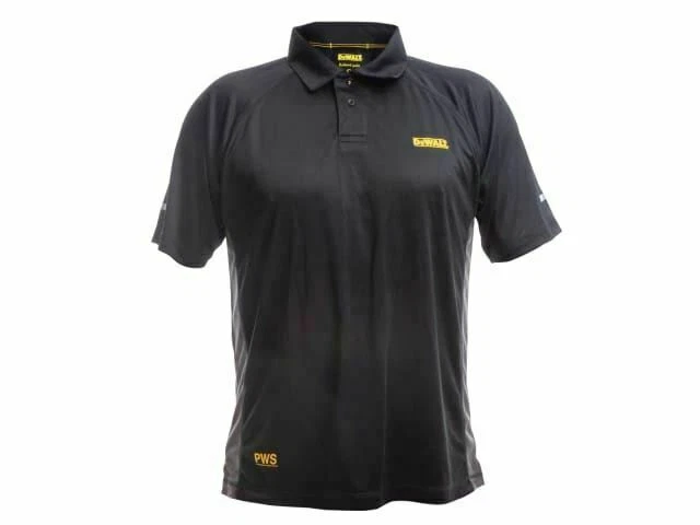 DEWALT Polo Shirt Black - Rutland L