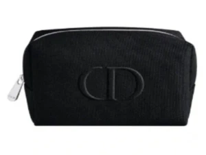BOLSO CLUTCH DIOR COSMÉTICO/MAQUILLAJE NEGRO ¡Nuevo! - Imagen 1 de 9