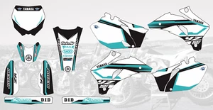 AM 451 MX MOTOCROSS GRAPHICS DECALS STICKERS FOR YAMAHA YZ250F YZ450F 2006-2009 - Picture 1 of 1