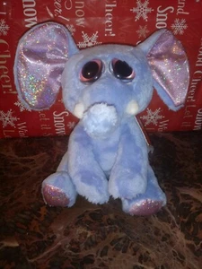 Russ Lil Peepers grauer Elsa Elefant mit Etikett - Bild 1 von 5