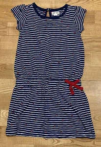 Girl's Hatley Navy Anchor Dress Size 5 LKNW/EUC - Picture 1 of 3