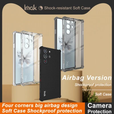 For ZTE nubia Red Magic 10 Pro+, Case Shockproof Airbag Sandy Matte Soft Cover - Image 1 of 4