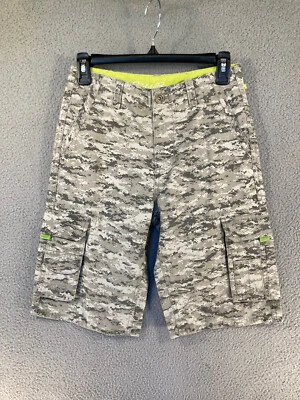 Pantalones Cortos Eddie Bauer NIÑOS 14 Digital Camuflaje Carga Gorpcore Aire Libre Naturaleza SenderismoNUEVOS Foto 1 de 4