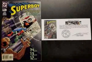 Superboy (1994) #78 FIRMATO da Tom Grummett con testimone notarile della firma - Foto 1 di 6