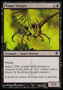 *MRM* FR/VF 4x Piqueur de peste (Plague Stinger) MTG SOM - Picture 1 of 1