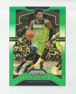 2019-20 PANINI PRIZM GREEN PRIZM ROBERT COVINGTON #166 MINNESOTA TIMBERWOLVES - Picture 1 of 1