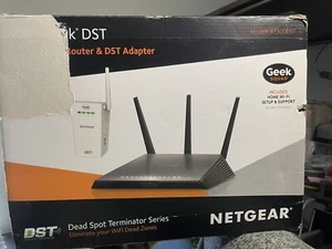 Netgear Nighthawk DST Router (AC1900) (R7300) Dual-Band Mesh Wi-Fi With Adapter - Picture 1 of 21