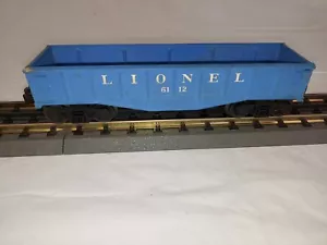 Lionel 6112 O Scale Blue Open Fishbelly Gondola Car / no load - Vintage - no box - Picture 1 of 8