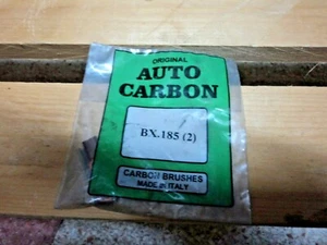 A125 - KIT SET SPAZZOLE CARBONCINI ALTERNATORE BMW PORSCHE - BX185 - Imagen 1 de 2
