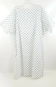 Patient Gown Hospital Gown Hospital Patient Gown Nurse Patient Gown - Picture 1 of 2