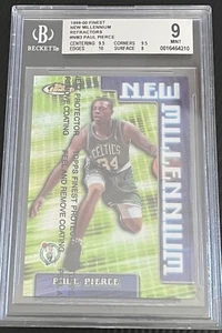 1999-00 Paul Pierce Celtics BGS 9 Finest 004/300 New Millennium Refractor #NM3 - Picture 1 of 3