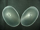TRANSPARENT SILICONE BRA INSERTS SILICON BREAST BOOB BOOBS ENHANCER NU FORM PADS