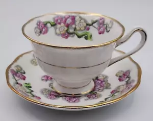 Royal Albert May Blossom Tea Cup with Saucer - Picture 1 of 18