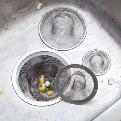 3x Abflusssieb Haarsieb Ablaufsieb für Badewanne Dusche Waschbecken Küchenspüle! - Bild 1 von 4