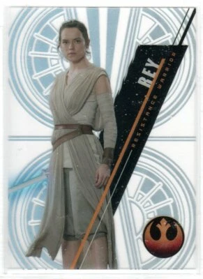 STAR WARS 2016 TOPPS HIGH TEK BASE SW-75 REY FORM 2 PATTERN 2 - Image 1 of 2