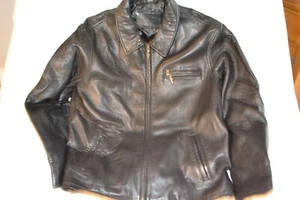 JAQUELINE FERRAR LEATHER JACKET WOMENS SIZE L - Picture 1 of 3