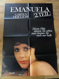 Erotik Kinoplakat EMANUELA 2. TEIL Sylvia Kristel Laura Gemser - Picture 1 of 1