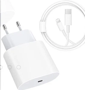 Apple Chargeur Câble USB-C pour Apple Iphone 6, 7, 8, X, XR ,11- Blanc (J8540) - Photo 1/1
