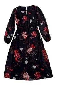 Vestito Donna ONLY taglia 36 taglia S - NUOVO senza cartellino - nero a fiori - Imagen 1 de 5