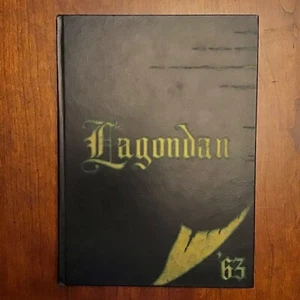 1963 Winfield High School Yearbook Lagondan Winfield, Kansas - Picture 1 of 5