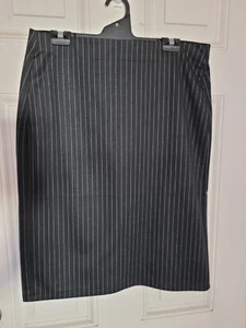 Taking Shape Pinstripe Pencil Skirt S14 NWT - Picture 1 of 3