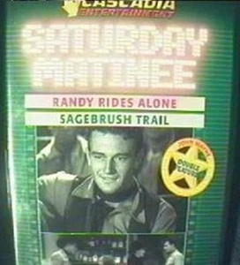 John Wayne Randy Rides Alone / Sagebrush Trail DVD NEW! - Imagen 1 de 1