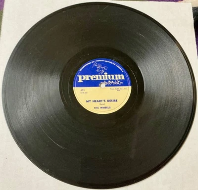 The Wheels 56 DOO WOP 78 My Heart’s Desire / Let’s Have A Ball PREMIUM VG++ HEAR - Image 1 of 2