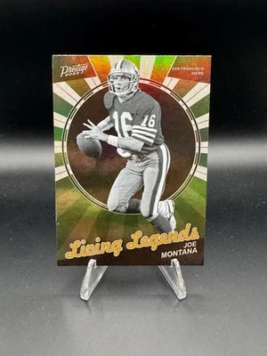 2023 Panini Prestige - Living Legends Joe Montana #LL-23 - Image 1 of 2