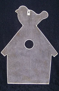 Lone Elm Studios Metal Wall Mount Memo Board Bird House Shabby Yet Chic - Picture 1 of 2