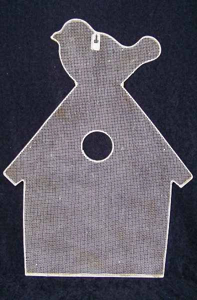 Lone Elm Studios Metal Wall Mount Memo Board Bird House Shabby Yet Chic - Image 1 of 2