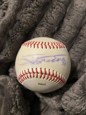 José Tabata Piratas de Pittsburgh Firmado Liga Oficial de Béisbol MLB Foto 1 de 2