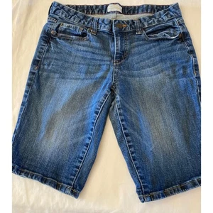 Aeropostale Denim Bermuda Shorts Blue Jean Casual Everyday Size 5/6 - Picture 1 of 11