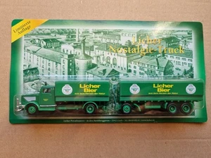 Biertruck Licher, Limitierte Auflage, Nostalgie-LKW mit Anhänger - Bild 1 von 2